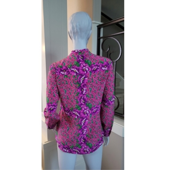 Roberto Cavalli Floral Print Blouse 🌺 - Picture 4 of 12